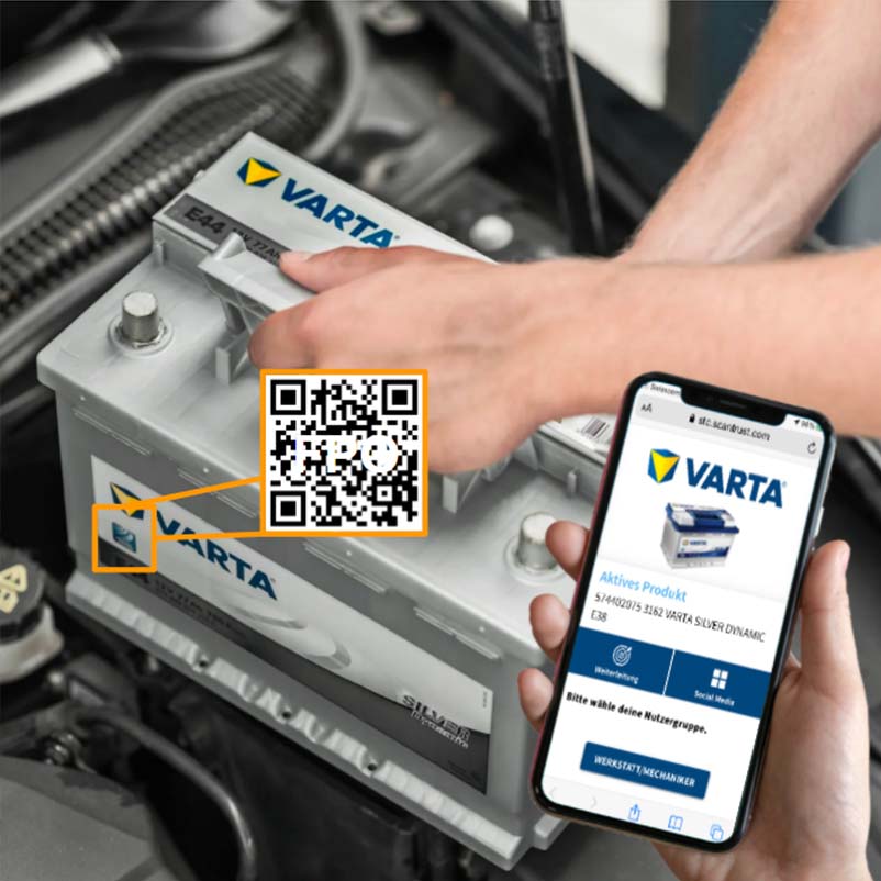 Rückverfolgbarkeit der Lieferkette für Autobatterien: VARTA® verfolgt Route-to-Market